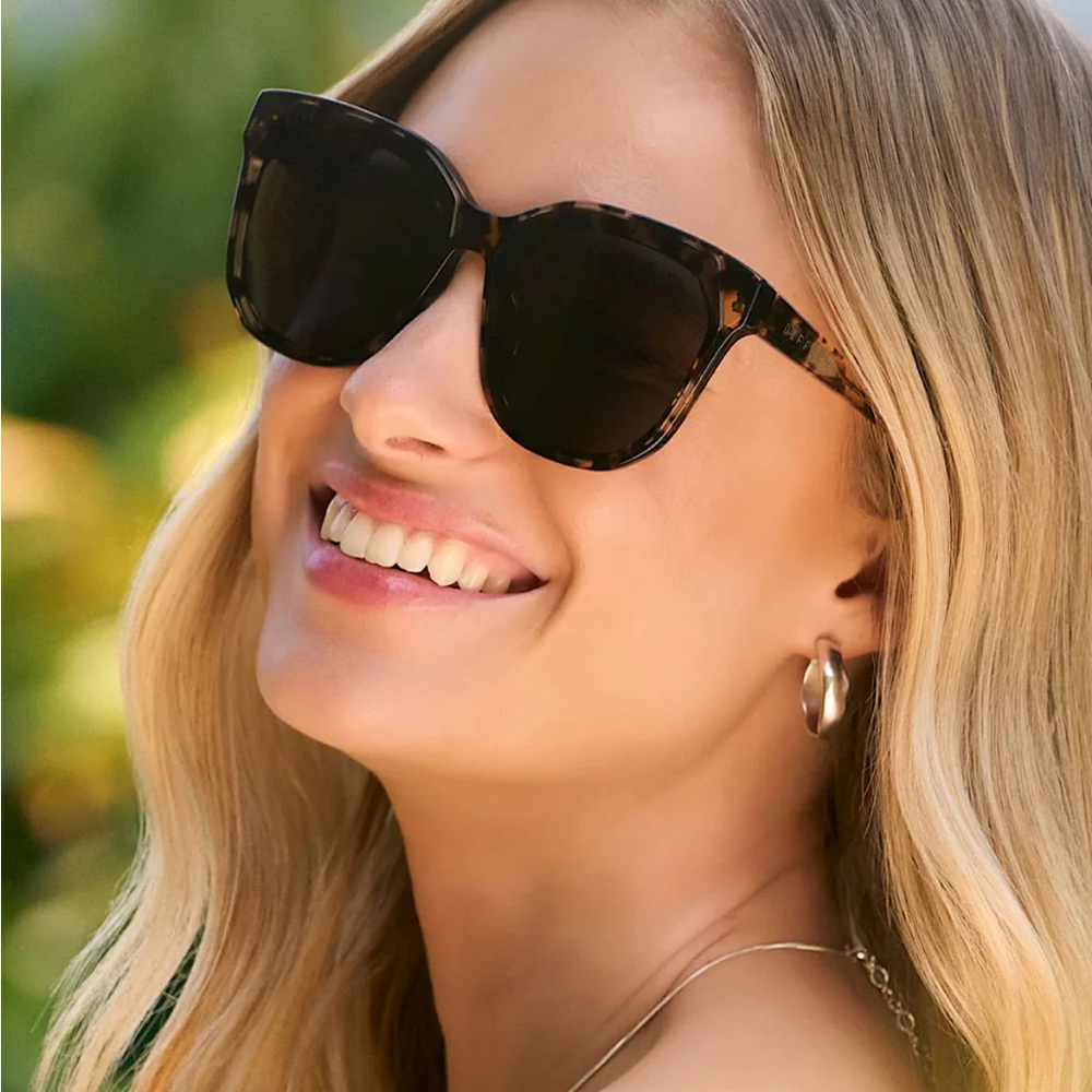 Diff Eyewear Tortoise Sunglasses